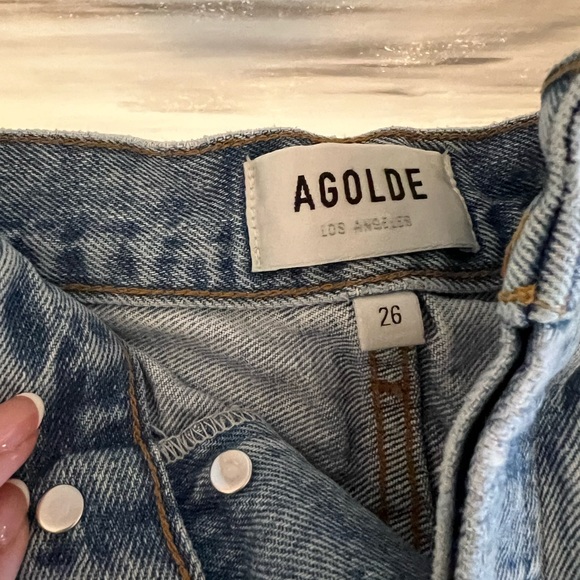 Agolde Denim Shorts - Picture 3 of 4